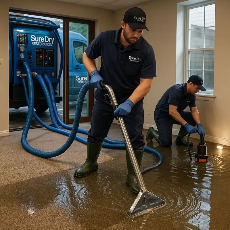 Water Extraction and Removal process in Dickson County, TN
